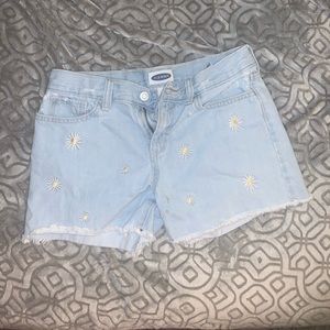 old navy girls jean shorts